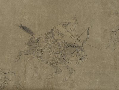 कै वेनजी की कैद, 14 वीं -15 वीं शताब्दी (कागज पर स्याही) द्वारा Ming Dynasty Chinese School