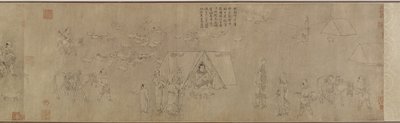 कै वेनजी की कैद, 14 वीं -15 वीं शताब्दी (कागज पर स्याही) द्वारा Ming Dynasty Chinese School