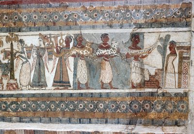 विस्तार, हाशिया ट्रायडा से सार्कोफैगस पर फ्रेस्को द्वारा Minoan