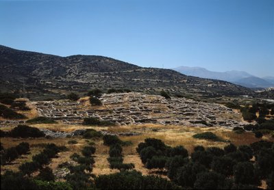मिनोअन कला: प्राचीन गौरनिया शहर का स्थल द्वारा Minoan