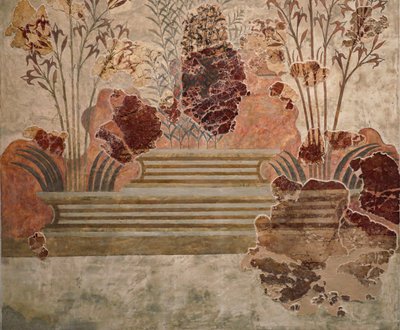 "लिली फ्रेस्को" का पैनल द्वारा Minoan