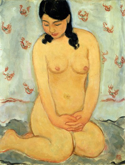 नग्न (कैनवास पर तेल) द्वारा Mitsutani Kunishiro