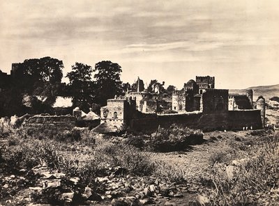 फासीवादी युग में 'बिल्डिंग ए एम्पायर': द कैसल ऑफ किंग फासिलदास इन गोंडर, इथियोपिया, 09/05/1936 (बी/डब्ल्यू फोटो) द्वारा मोडेस्टिनो बाल्डिनेटी