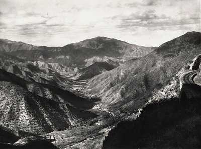 फासिस्ट युग में 'बिल्डिंग ए एम्पायर': द डोरफू घाटी, 09/05/1936 (बी/डब्ल्यू फोटो) द्वारा मोडेस्टिनो बाल्डिनेटी