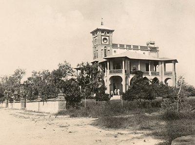 फासिस्ट युग में 'बिल्डिंग ए एम्पायर': चेरेन का पुलिस स्टेशन, 09/05/1936 (बी/डब्ल्यू फोटो) द्वारा मोडेस्टिनो बाल्डिनेटी