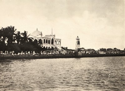 फासीवादी युग में 'बिल्डिंग ए एम्पायर': मसौआ का सिटी हॉल, 09/05/1936 (बी/डब्ल्यू फोटो) द्वारा मोडेस्टिनो बाल्डिनेटी