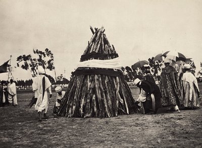 फासीवादी युग में 'बिल्डिंग ए एम्पायर': द डेमरà, 09/05/1936 (बी/डब्ल्यू फोटो) द्वारा मोडेस्टिनो बाल्डिनेटी