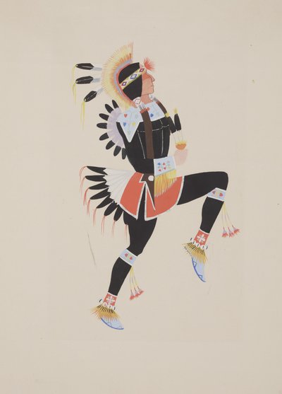 पैनल  1, c.1934 (जल रंग) द्वारा मोनरो त्सोके