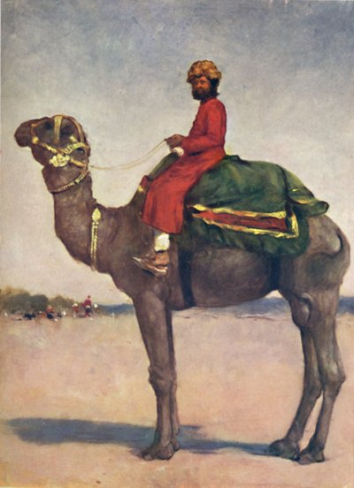 कोटा से एक ऊंट सवार, 1903 द्वारा मोर्टिमर लुडिंगटन मेनपेस