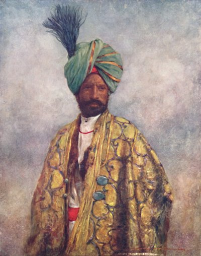'एक कश्मीरी सैनिक', 1903 द्वारा मोर्टिमर लुडिंगटन मेनपेस