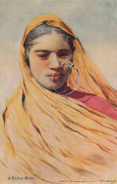 ए नेटिव ब्राइड, c1920s। द्वारा मोर्टिमर लुडिंगटन मेनपेस