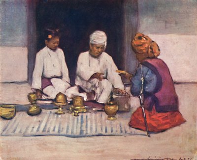 एक शान प्रमुख और उनकी पत्नी, 1903 द्वारा मोर्टिमर लुडिंगटन मेनपेस