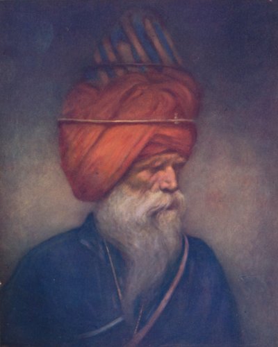 एक सिख स्पीयर-बेयरर, 1903 द्वारा मोर्टिमर लुडिंगटन मेनपेस