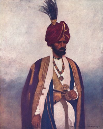महामहिम डोगरा सोवर का एक सैनिक, 1903 द्वारा मोर्टिमर लुडिंगटन मेनपेस