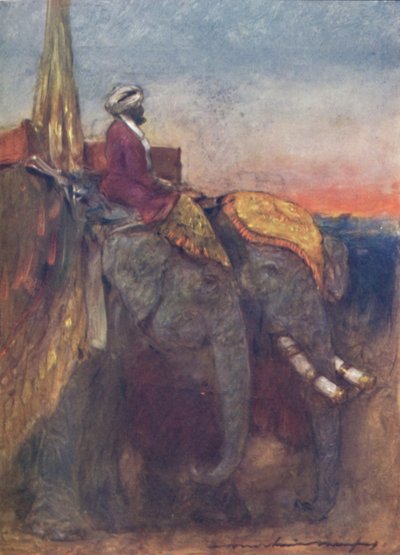 जयपुर हाथी, 1903 द्वारा मोर्टिमर लुडिंगटन मेनपेस