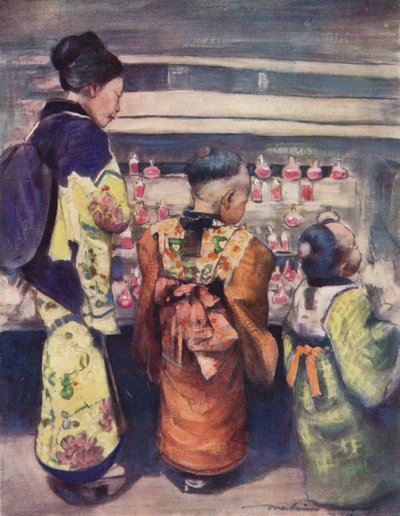 शुगर-वाटर स्टाल, c1887, 1901 द्वारा मोर्टिमर लुडिंगटन मेनपेस