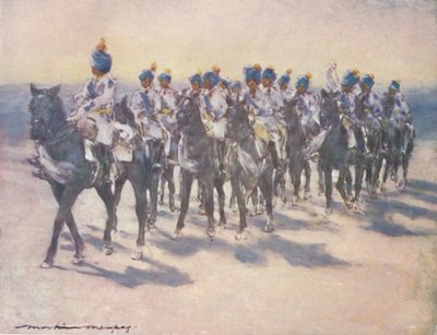 1903 में दरबार में इंपीरियल कैडेट कोर द्वारा मोर्टिमर लुडिंगटन मेनपेस