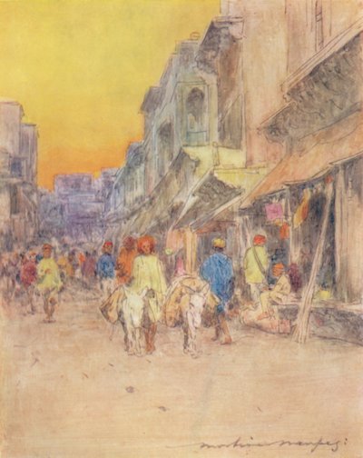 ए क्विट स्ट्रीट, 1905 द्वारा मोर्टिमर लुडिंगटन मेनप्स