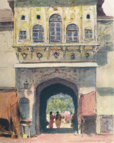एक बर्बाद पैलेस, 1905 द्वारा मोर्टिमर लुडिंगटन मेनप्स