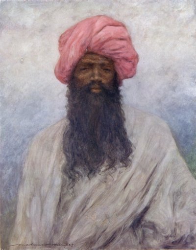 एक विशिष्ट बलूच (रंगीन लिथो) द्वारा मोर्टिमर लुडिंगटन मेनप्स