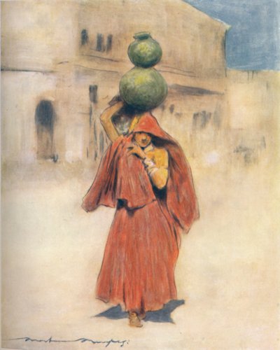 एक जल-वाहक, 1905 द्वारा मोर्टिमर लुडिंगटन मेनप्स