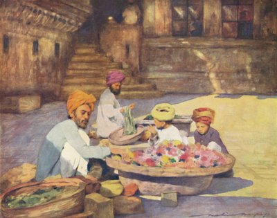 मंदिर के द्वार पर, 1905 द्वारा मोर्टिमर लुडिंगटन मेनप्स