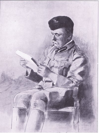 कर्नल फ्रैंच, इलस्ट्रेशन फ्रॉम आफ्टर प्रिटोरिया: द गुरिल्ला वार, 1902 द्वारा मोर्टिमर लुडिंगटन मेनप्स
