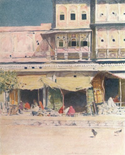 वुड-कटर, जेयपोर, 1905 द्वारा मोर्टिमर लुडिंगटन मेनप्स