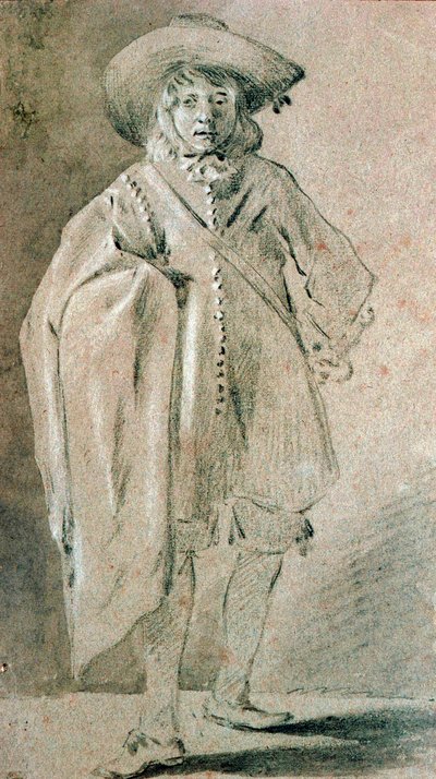सेल्फ-पोर्ट्रेट, 1660s। द्वारा मोसेस टेर बोर्च