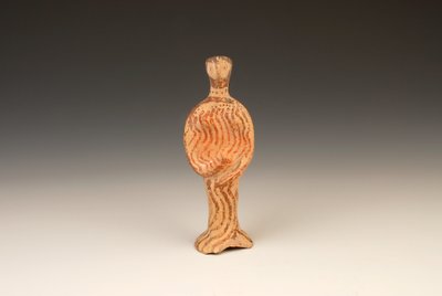 एक महिला का चित्र, c.1400-1370 ईसा पूर्व टेराकोटा द्वारा Mycenaean