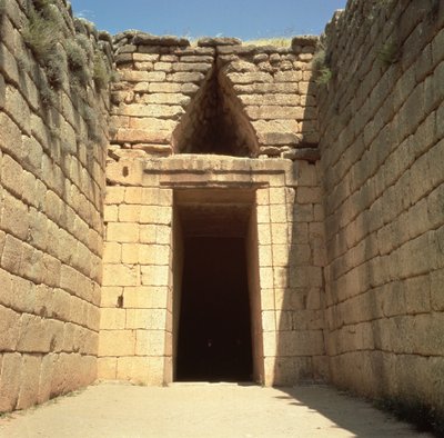 Atreus का खजाना, c.1300 ई.पू. द्वारा Mycenaean