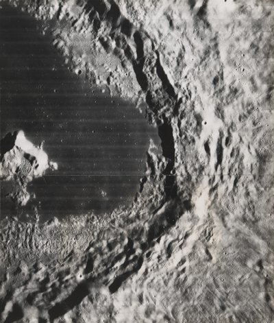 अपोलोन में चंद्रमा का सुदूर भाग, 1967। द्वारा नासा छवियाँ
