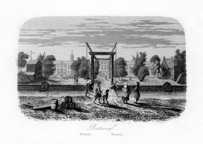 बटाविया जकार्ता, इंडोनेशिया, c1840। द्वारा एन
