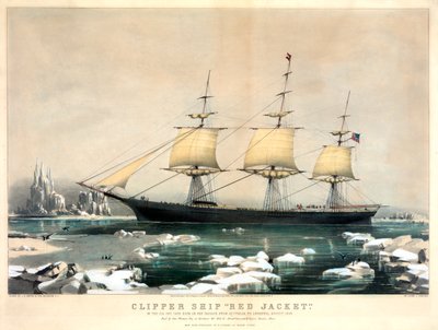 Currier & Ives द्वारा क्लिपर शिप रेड जैकेट द्वारा कैरियर और Ives