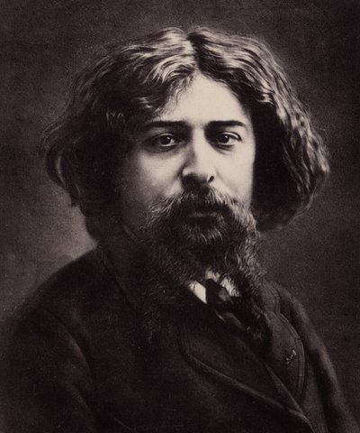 अल्फोंस डौडेट का पोर्ट्रेट (1840-1897), फ्रांसीसी लेखक (फोटो) द्वारा नादर