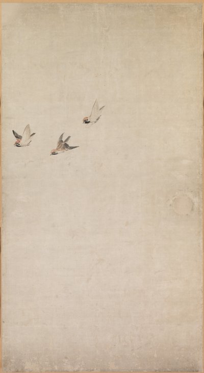 पपीज, स्पैरो और क्रिसेंटहेम, 1754-1799। द्वारा नागासावा रोसेट्सु
