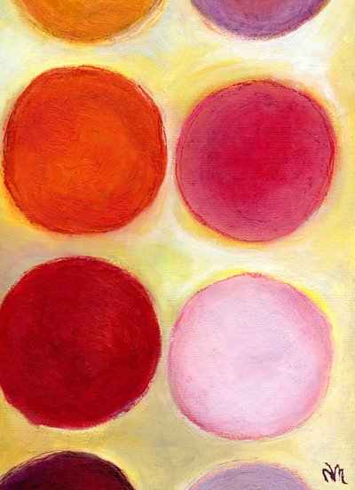 द हैप्पी डॉट्स 6, 2014, द्वारा Nancy Moniz Charalambous