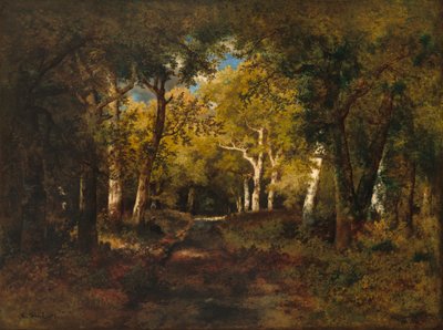वन में, 1874 द्वारा Narcisse Virgile Diaz de la Peña