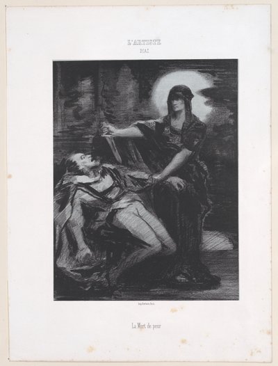 भय की मृत्यु, 1830-76., 1830-76. द्वारा नरसिसे वर्जिल डियाज़ दे ला पेना