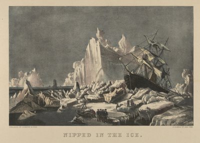 बर्फ़ में गिरा, 1876-94।, 1876-94। निर्माता: नथानिएल क्यूरियर, जेम्स मेरिट इवेस, क्यूरियर और इवेस। द्वारा कैरियर और Ives