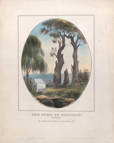 नेपोलियन का मकबरा, 1833-88।, 1833-88। द्वारा नथानिएल करियर