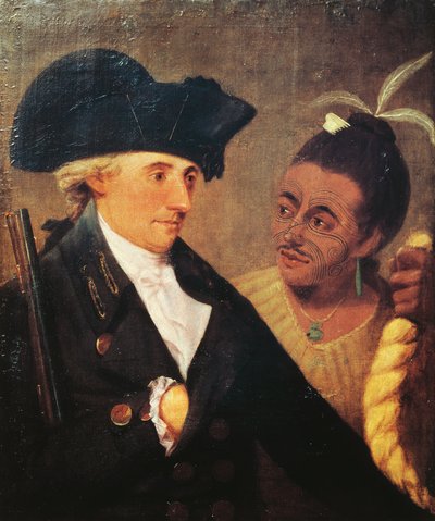 कैप्टन चार्ल्स क्लर्क (1741-1779), अंग्रेजी कप्तान और जेम्स कुक के यात्रा साथी (1728-1779) का पोर्ट्रेट। नथानिएल डांस-हॉलैंड की पेंटिंग (1735-1811) द्वारा नथानिएल डांस हॉलैंड