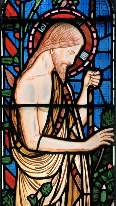 Noli Me Tangere, c.1864 (सना हुआ ग्लास) द्वारा नथानिएल वेस्टलेक