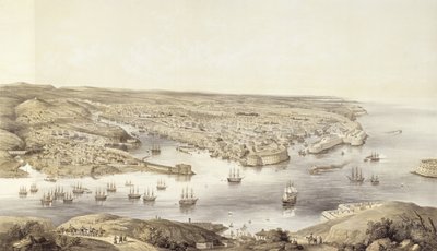 ऑल इट्स ग्लोरी में सेबस्टोपोल, 1848 में प्रकाशित डे अन्ड सोन द्वारा उत्कीर्ण द्वारा नाथनियल व्हिटॉक