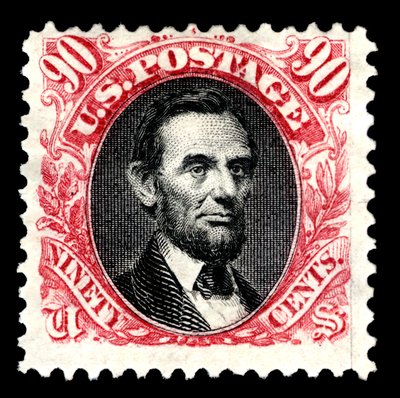 90सी अब्राहम लिंकन री-इश्यू सिंगल, 1875। द्वारा नेशनल बैंक नोट कंपनी