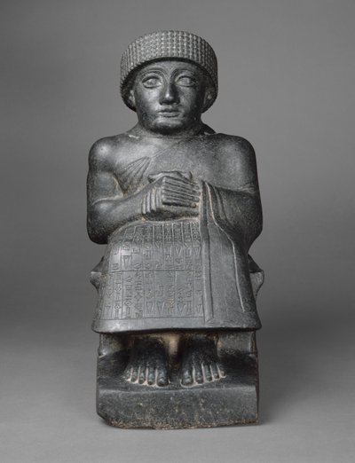 गुडिया की प्रतिमा, c.2090 ईसा पूर्व (डायराइट) द्वारा नव-सुमेरियन