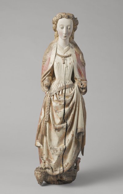 अलेक्जेंड्रिया के सेंट कैथरीन मास्टर ऑफ कोल्ड वाटर द्वारा, c. 1470 (अखरोट) द्वारा नीदरलैंड के स्कूल