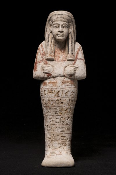 ऊबिया नामक महिला के लिए उशबती, रामेसाइड पीरियड (चूना पत्थर) द्वारा New Kingdom Egyptian