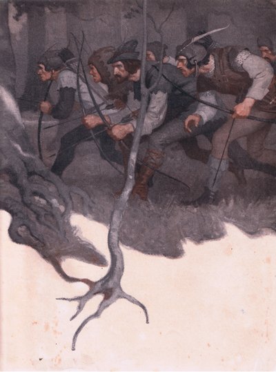 इनसाइड कवर डिज़ाइन, 1916 द्वारा न्यूवेल कन्वर्स व्याथ