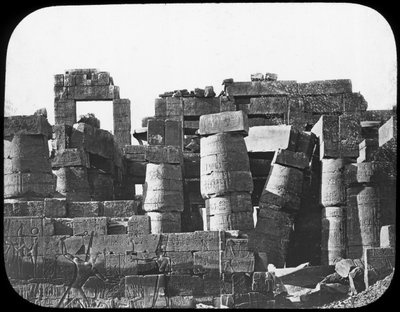 ग्रेट टेम्पल, कार्नक, मिस्र, c1890 द्वारा न्यूटन और सह